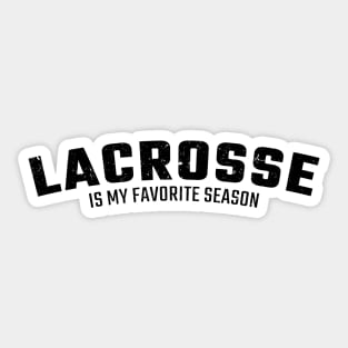 lacrosse Sticker
